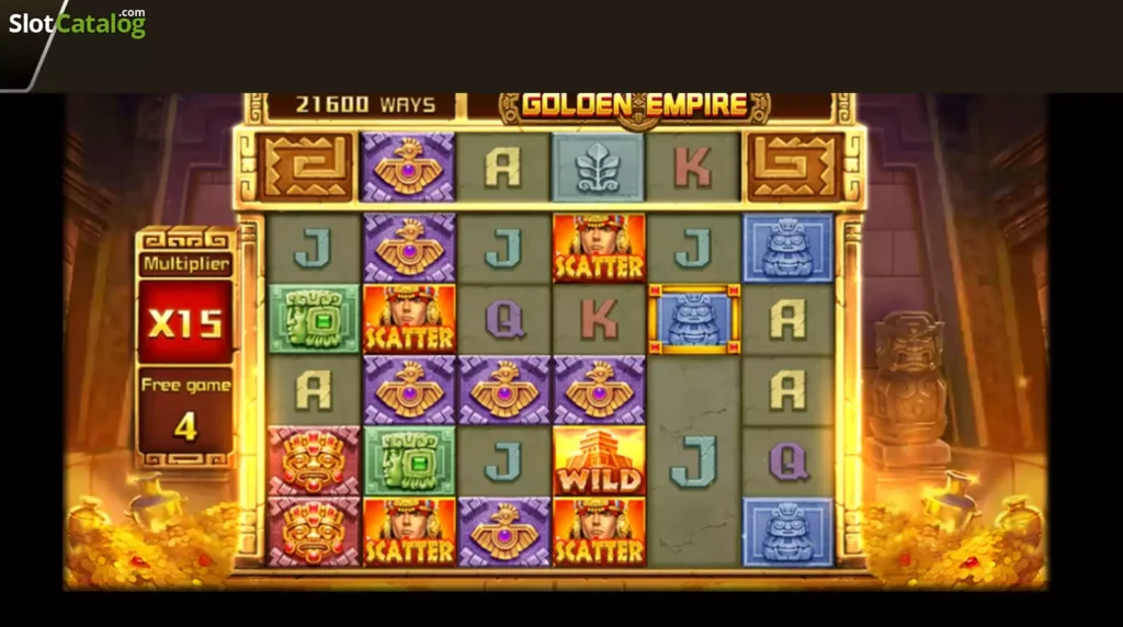 Screen Picture of Golden Empire Game by JILI Game Provider